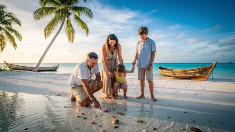 Îlet Caret calme pour une journée en famille, alternative paisible à la plage bondée